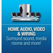 Home Audio, Video & Wiring